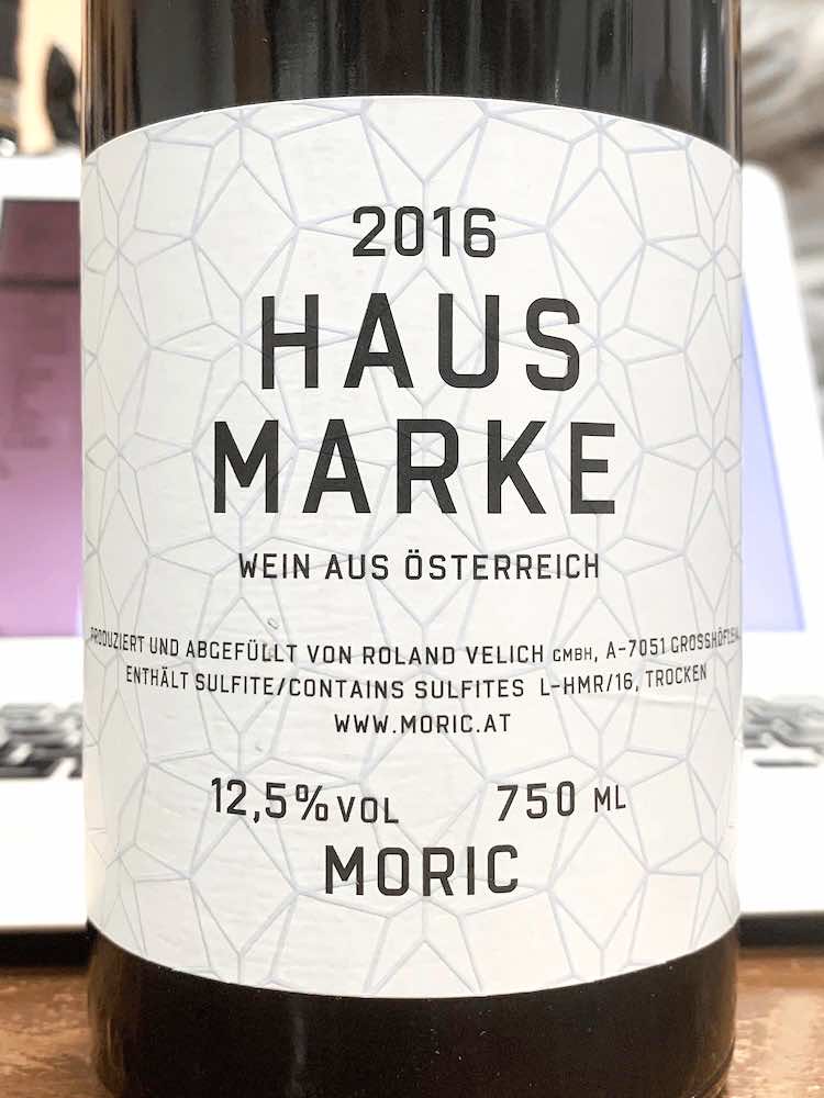 Weingut Moric Hausmarke Rot 2016