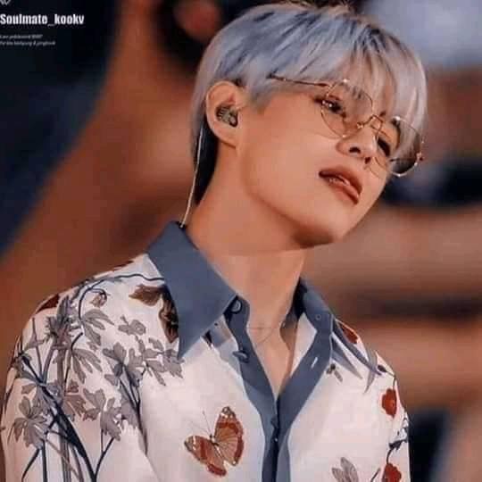  머리색이 너무 예뻤던 방탄소년단 태형머리