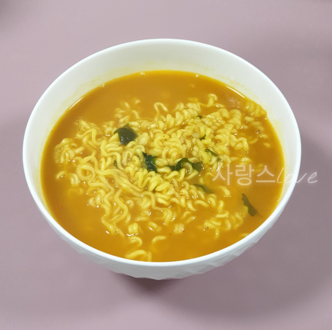  카레라면 만들기 쉽고 맛있는 이색 라면 요리