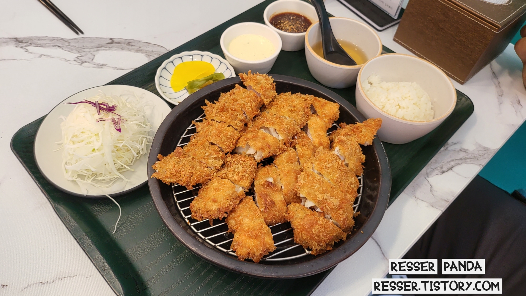  [장전동 맛집]동네 줄서서 먹는 돈까스맛집 '히로카츠' 반반카츠 시식 후기
