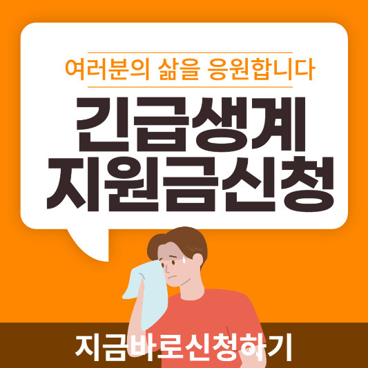 긴급생계 지원금 신청하기
