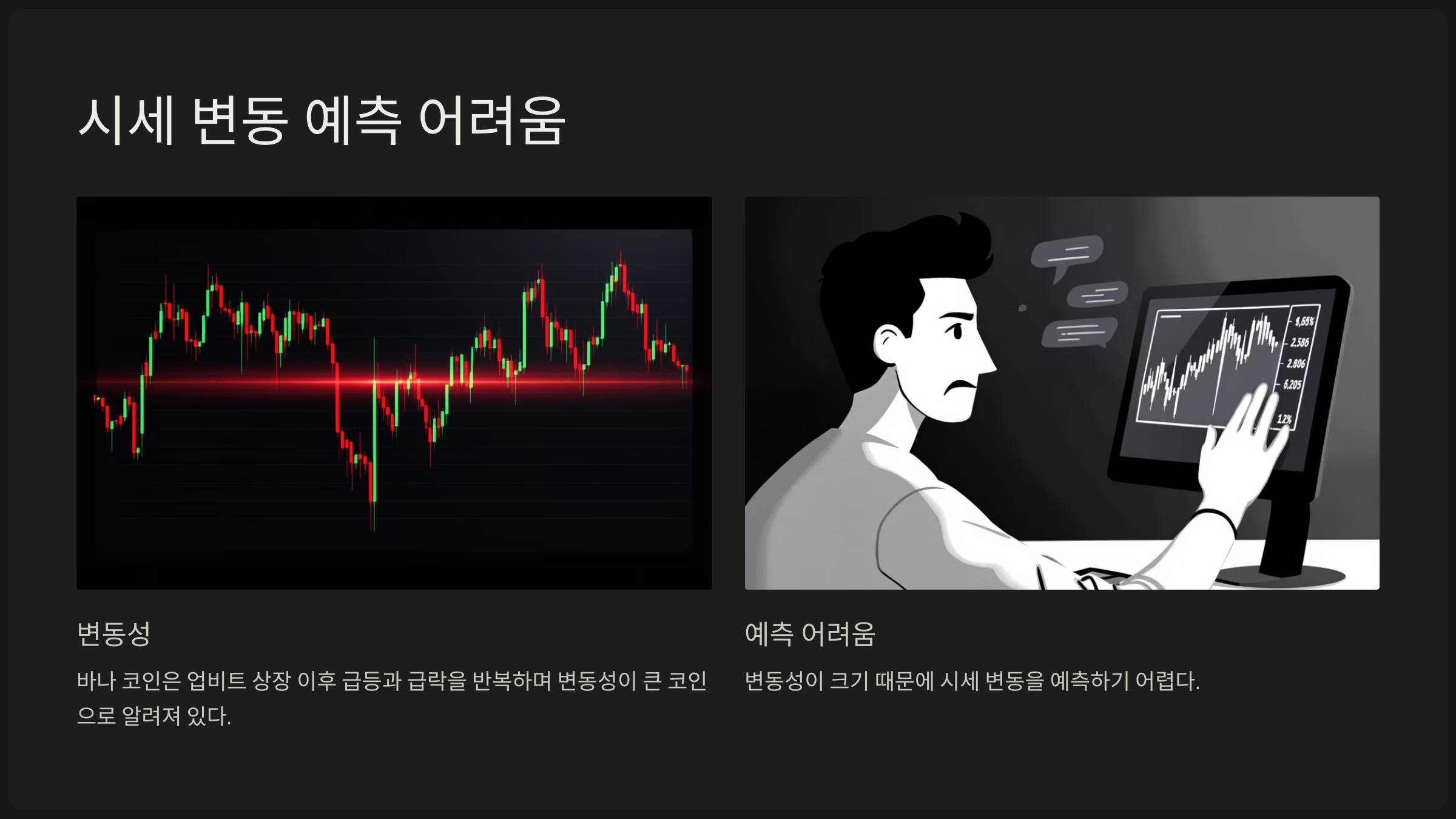 바나 코인 투자 시세 변동