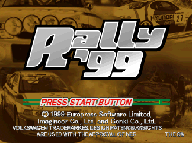  NINTENDO 64 - 브이랠리 99 (V-Rally 99) 레이싱 게임 파일 다운