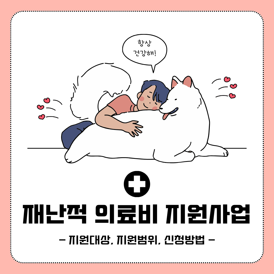 재난적의료비지원사업 - 지원대상, 지원범위, 신청방법 -
