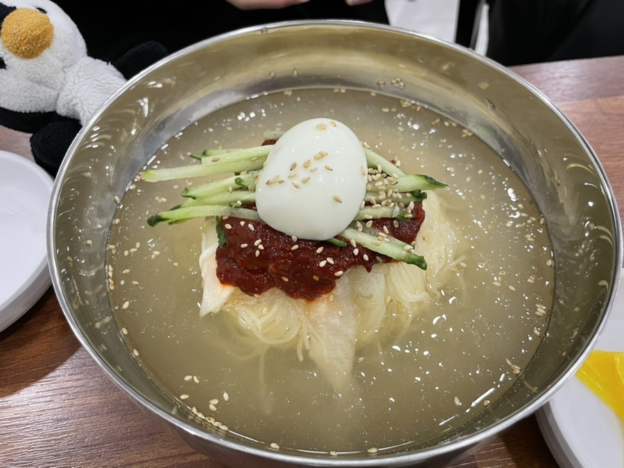 물밀면 7천 5백원