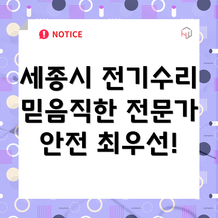 세종시 부강면 전기 수리