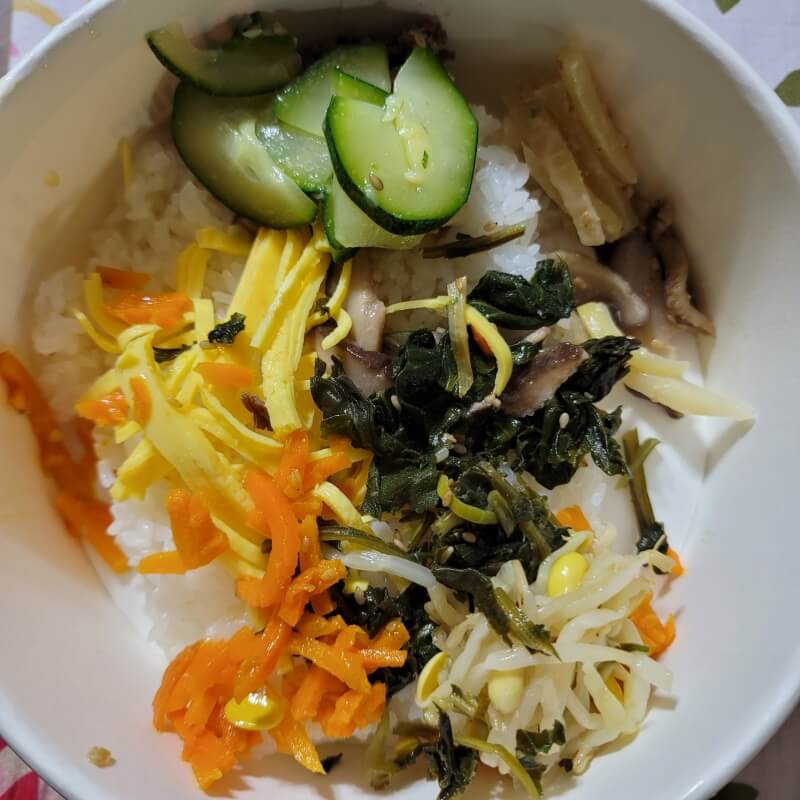 세븐일레븐도시락-주현영-비빔밥-사진