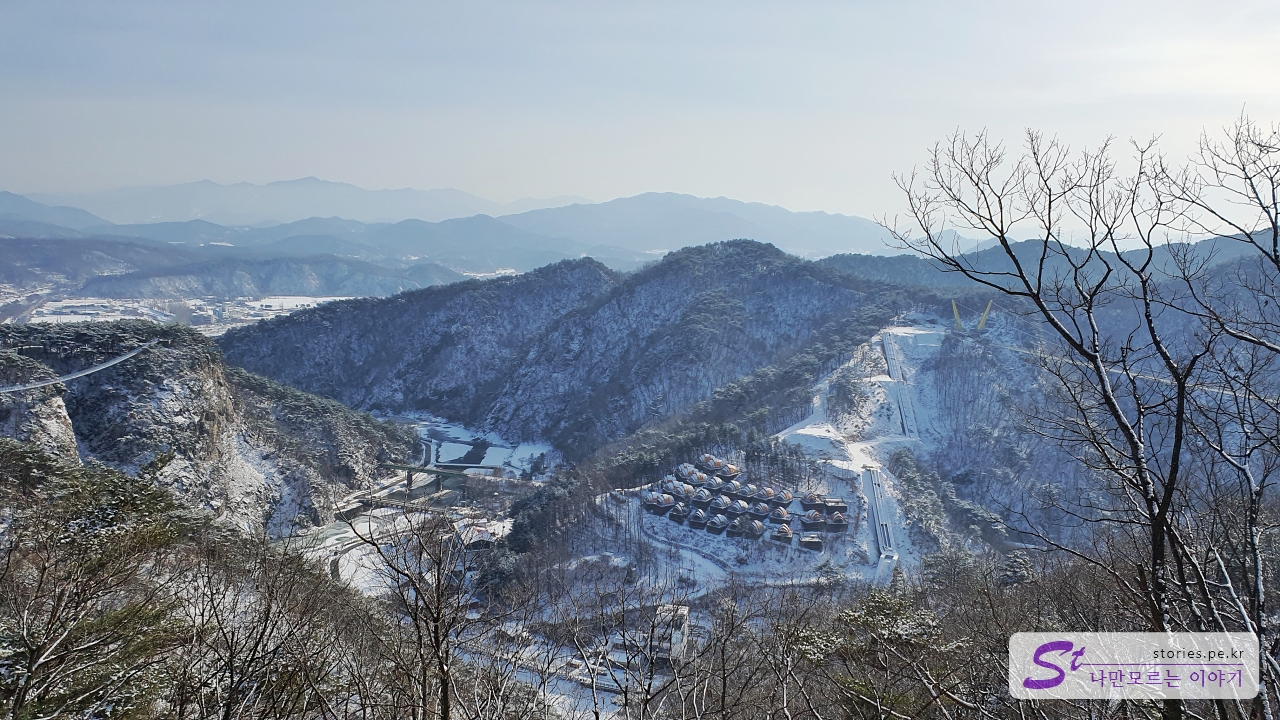 데크산책로에서 바라본 풍경