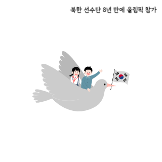 북한-선수단