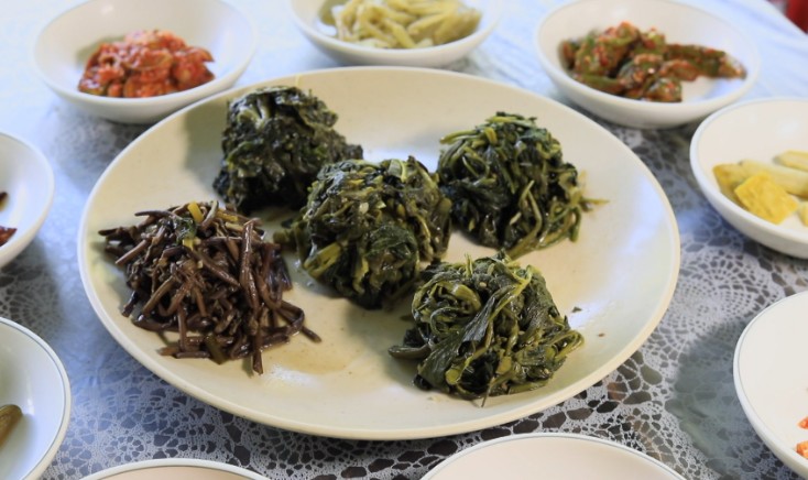 산나물밥상