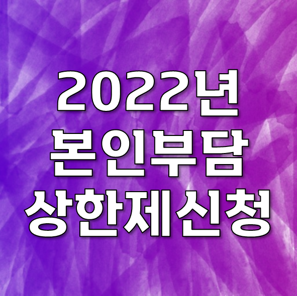 2022년 본인부담 상한제 신청 섬네일 대표이미지