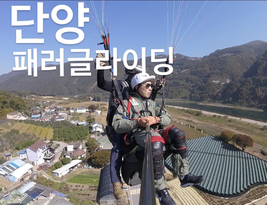  단양 패러글라이딩