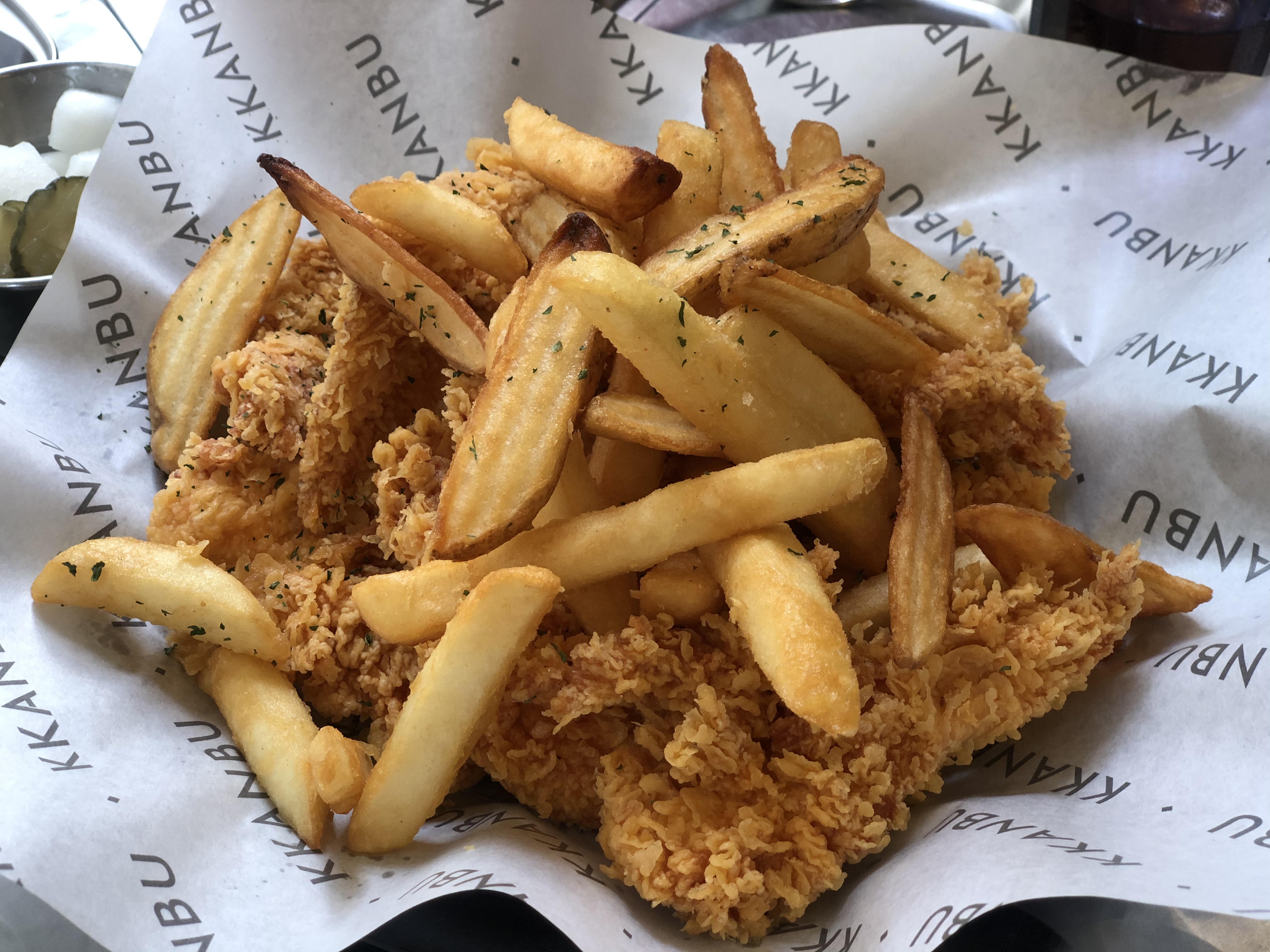  깐부치킨 순살 크리스피 치킨