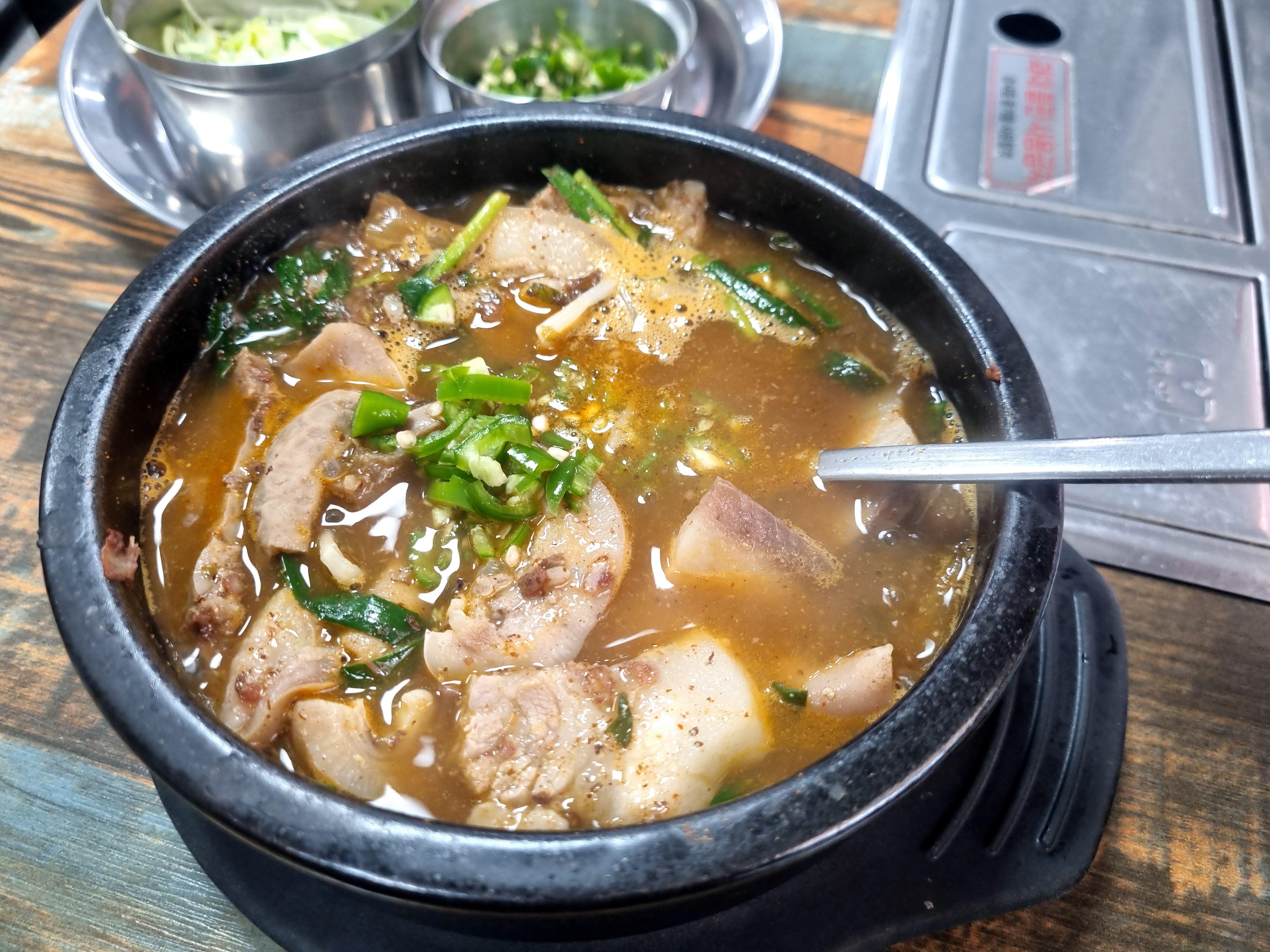 평창 방림리 전통순대국밥 맛집 &amp;quot;골목식당&amp;quot; 순대국밥 먹었습니다