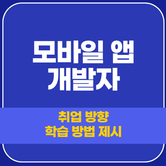  애플리케이션 개발자 학습 방법