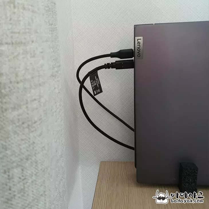 노트북과 모니터 연결