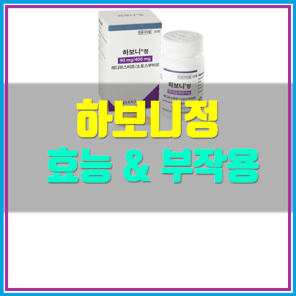  하보니 가격 부작용 복용법