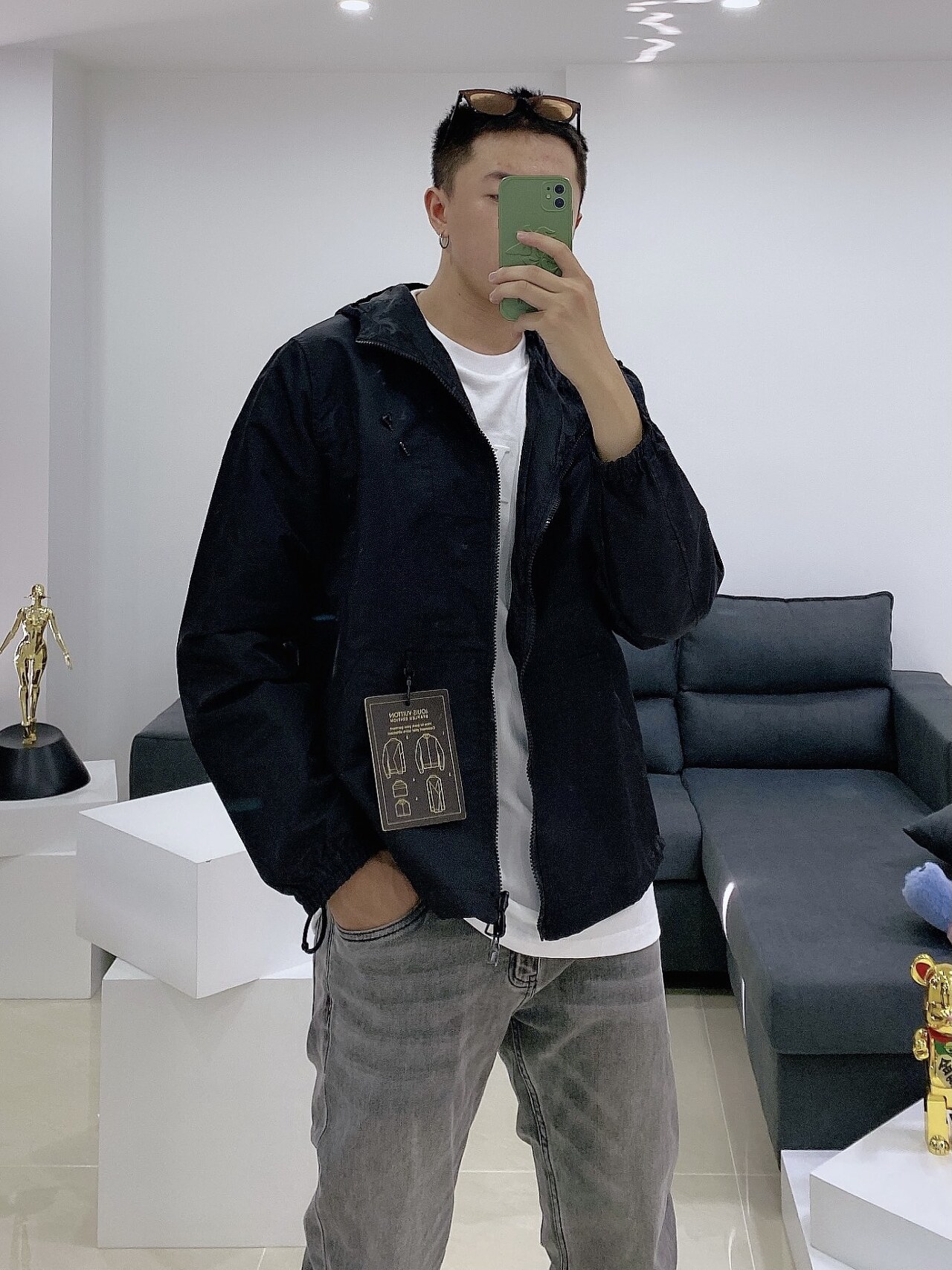  [LOUIS VUITTON] 루이비통 모노그램 리버서블 윈드브레이커 집업 자켓 1A8WZ0 (2 COLOR)