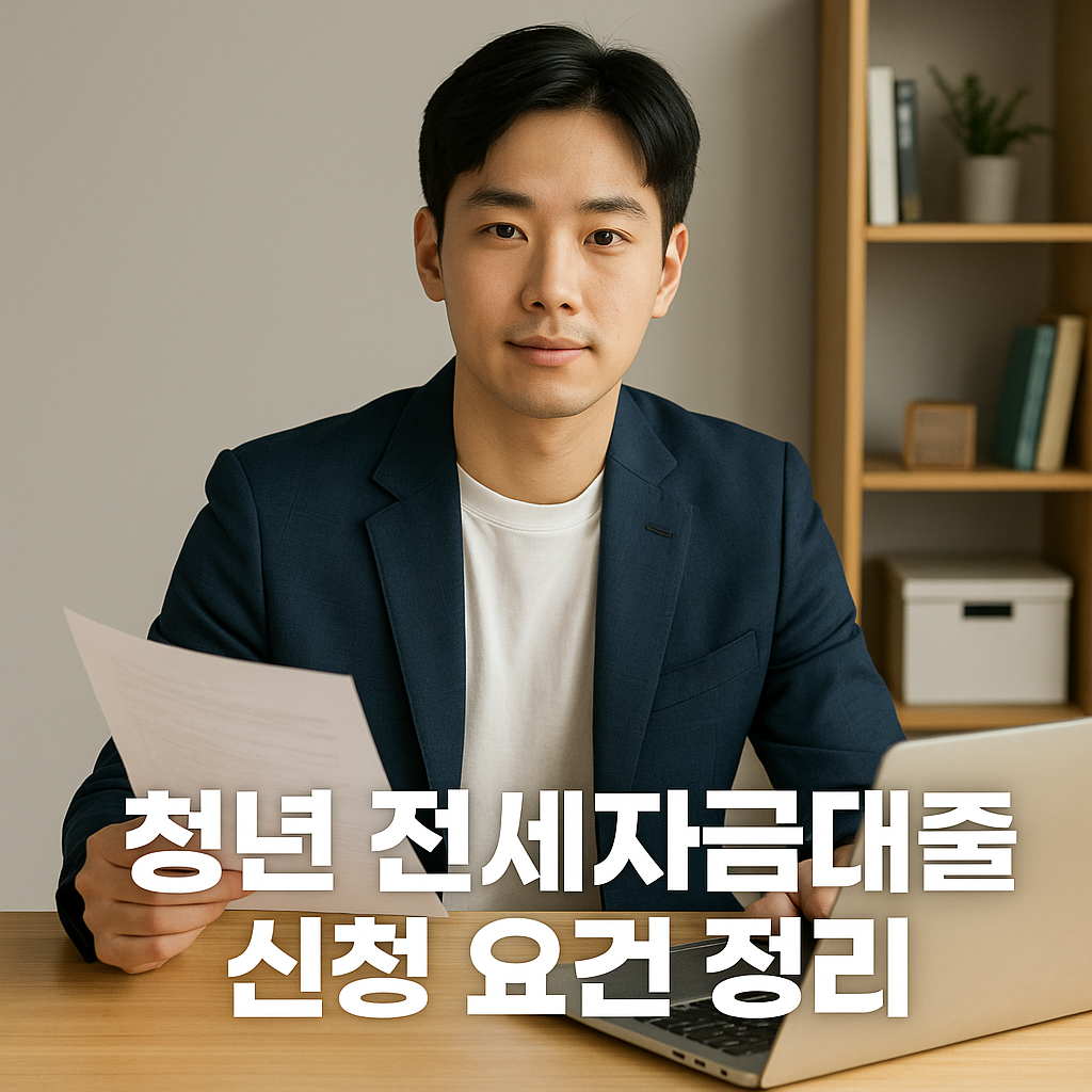 청년 전세자금대출 신청 요건 정리