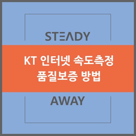  KT 인터넷 속도측정 사이트 및 품질보증 방법