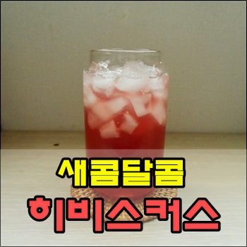  여름에 잘 어울리는 새콤달콤한 히비스커스티