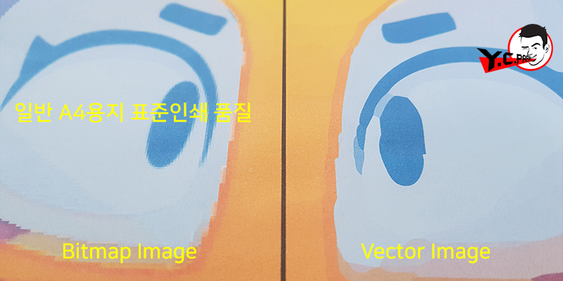 Bitmat Image-Vector Image 비교