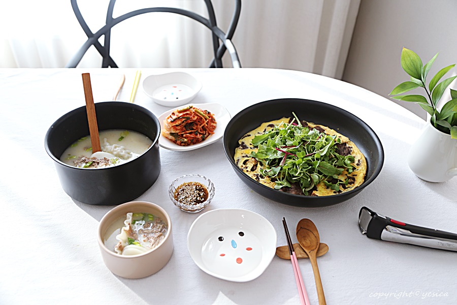 식탁 위 플레이팅까지 완벽! 테팔매직핸즈 인덕션 후라이팬세트 12