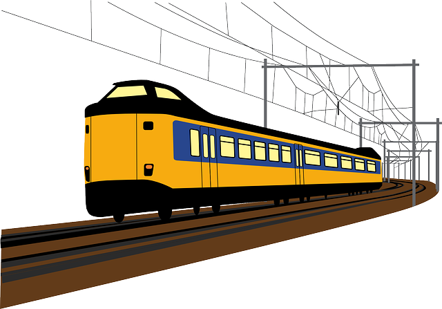 KTX와 모습이 비슷한 열차 그림