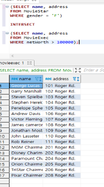  SQl 집합 연산(합집합, 교집합, 차집합)