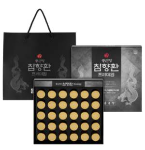 종근당 침향환 프리미엄 30p + 쇼핑백