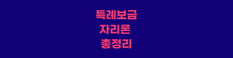 특례보금자리론 총정리