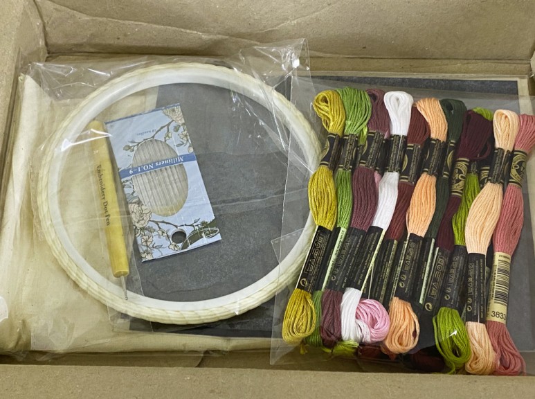 집에서 공부해요 프랑스자수실 받아서 13