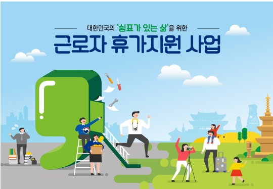  근로자 휴가 지원금 사용 사이트