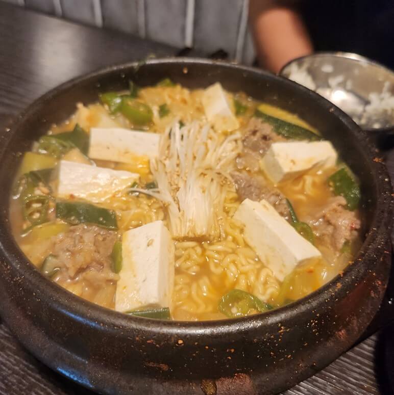 된장-두부-고기-라면