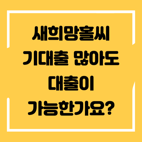 새희망홀씨-기대출-많아도-대출이-가능한가요-섬네일