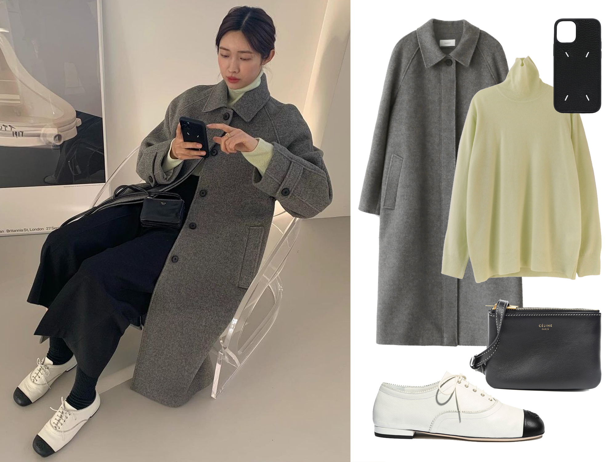  차정원 인스타그램 패션 (CHANEL, CELINE, Maison margiela, leeseed)