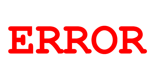 Error List