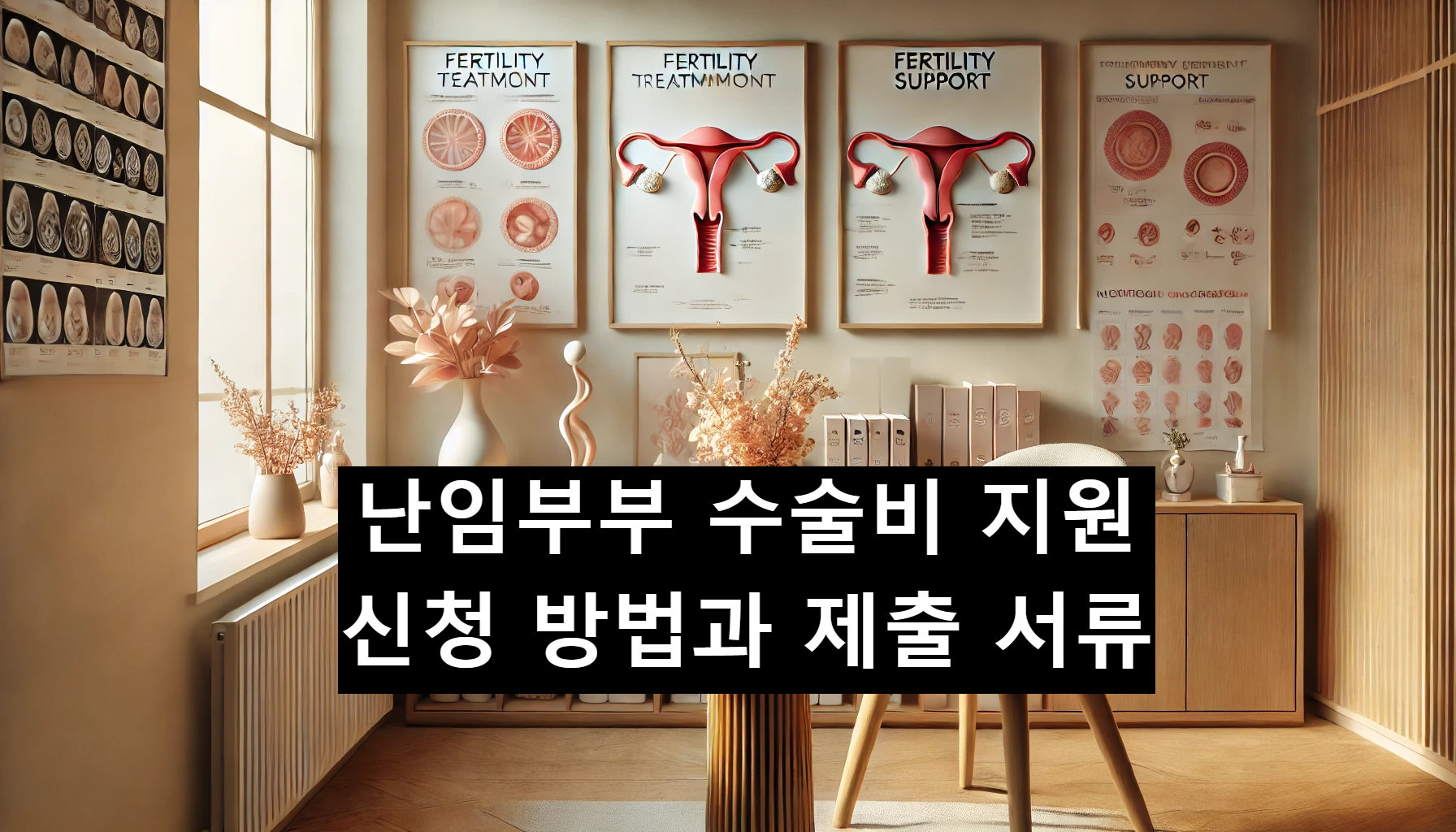난임부부 수술비 지원 신청 방법과 제출 서류