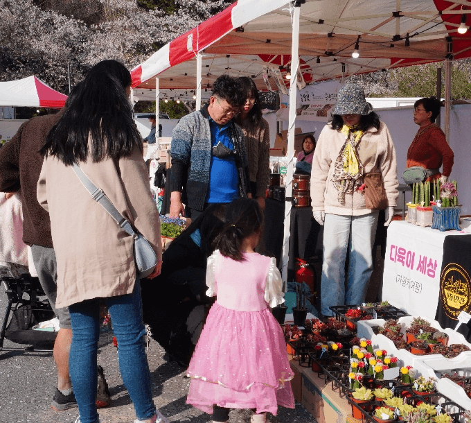 에덴벚꽃길 벚꽃축제 - 플리마켓 - 1