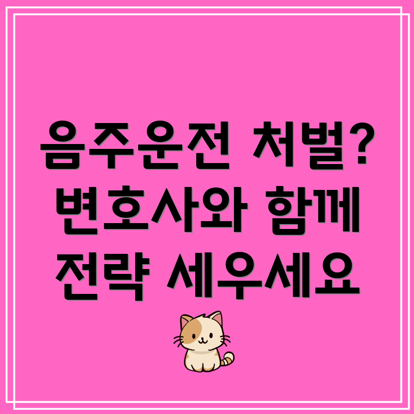 부산 음주운전 변호사