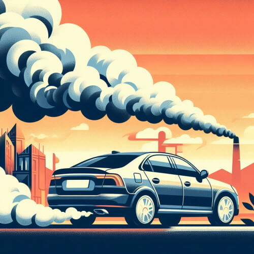 자동차-배기-가스-환경-오염