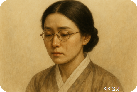&quot;나혜석&quot;님의 생전 모습을 가상으로 AI로 생성