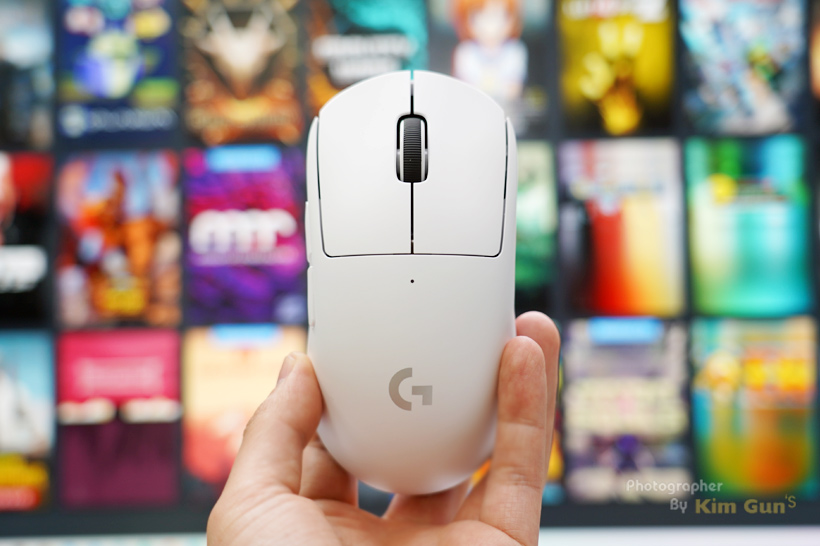  사기 수준으로 가벼운 게이밍 무선 마우스 로지텍 G PRO X 슈퍼라이트 무게감 굿