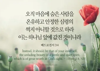 베드로전서 4장 성경 말씀 당신은 혼자가 아닙니다_5