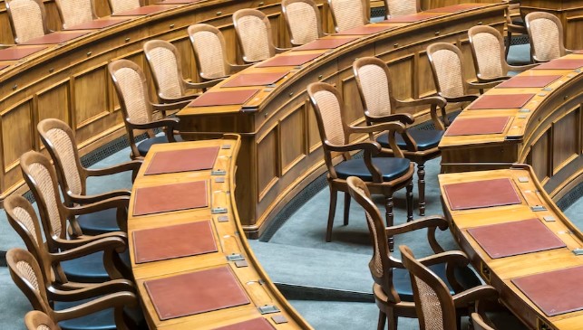 정치인 의회 좌석 사진