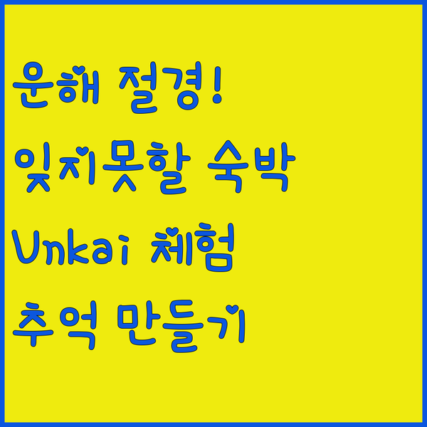눈앞에 펼쳐지는 운해의 장관! Unk
