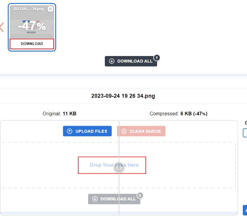 사진 용량 줄이는 방법 Optimizilla 사용방법