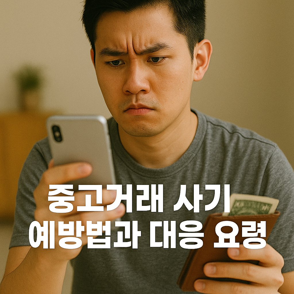중고거래 사기 예방법과 대응 요령 이미지