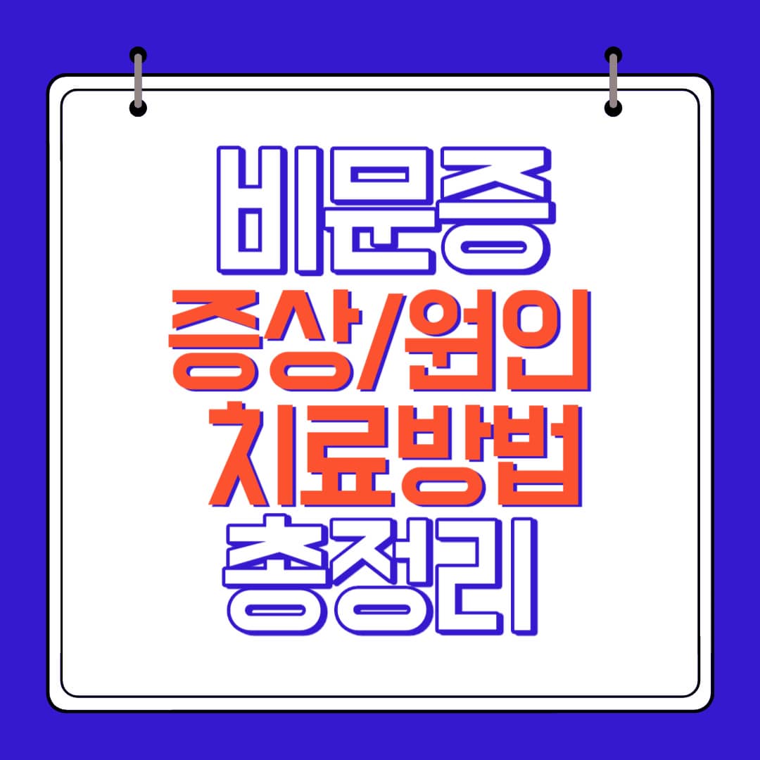 비문증 증상 원인 치료방법