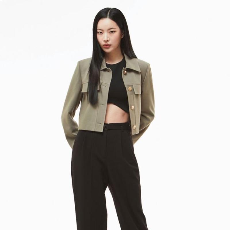 미쏘 스티치 크롭 자켓 MIWJKD315B